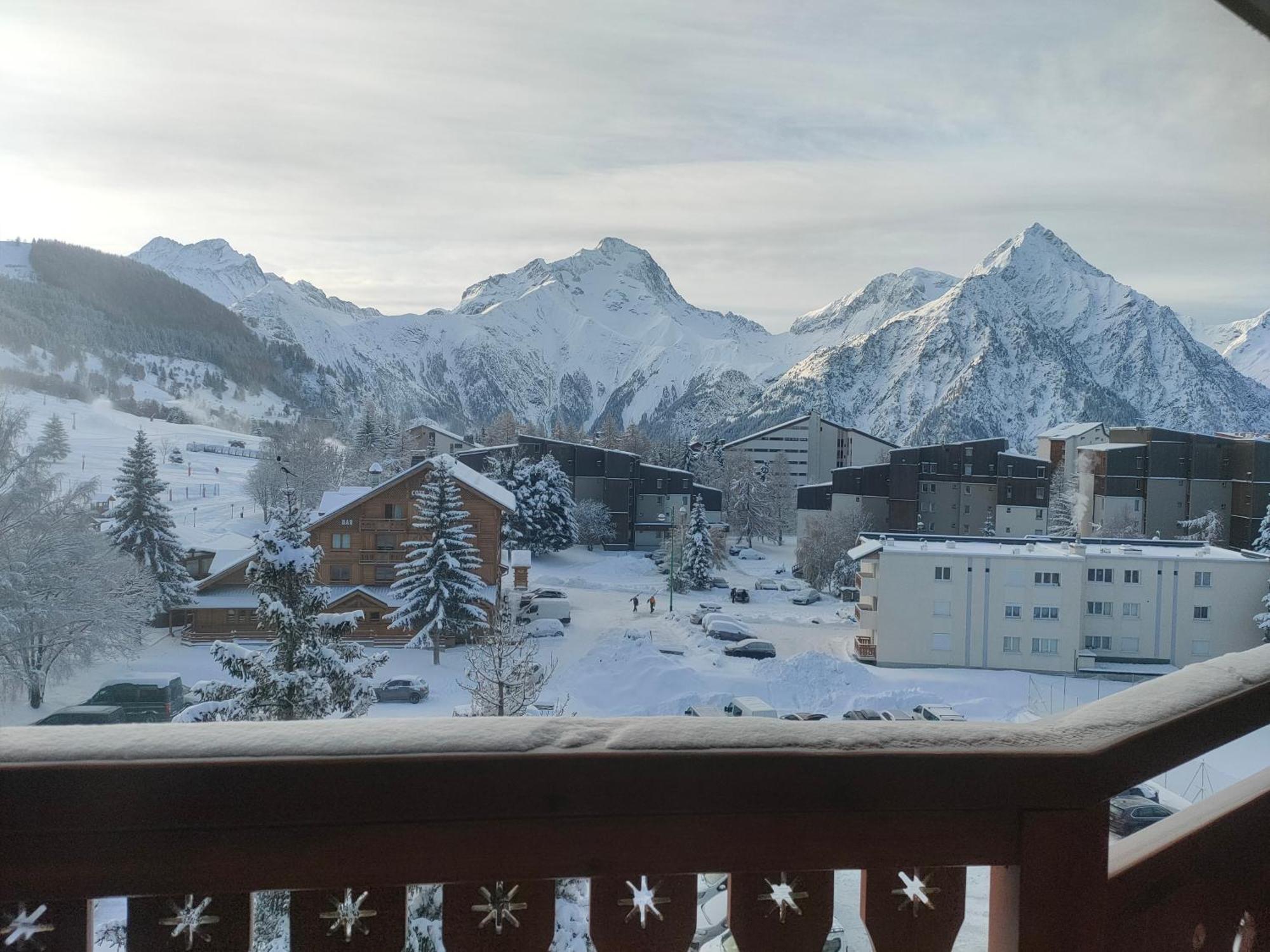 Residence Plein Sud A Cote Jandri Express, Front De Neige, Vue Splendide, Label 2 Alpes, Classe 2 Etoiles Tourisme Les Deux Alpes Eksteriør billede